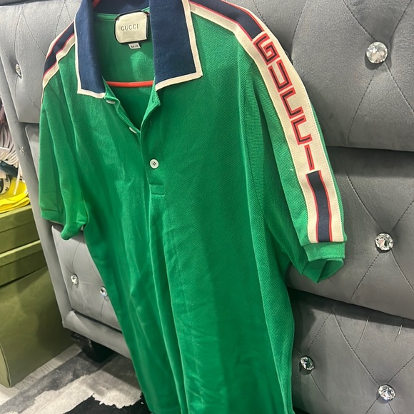 Gucci Other - Authentic Gucci men shirt my husband ripped tag on inside